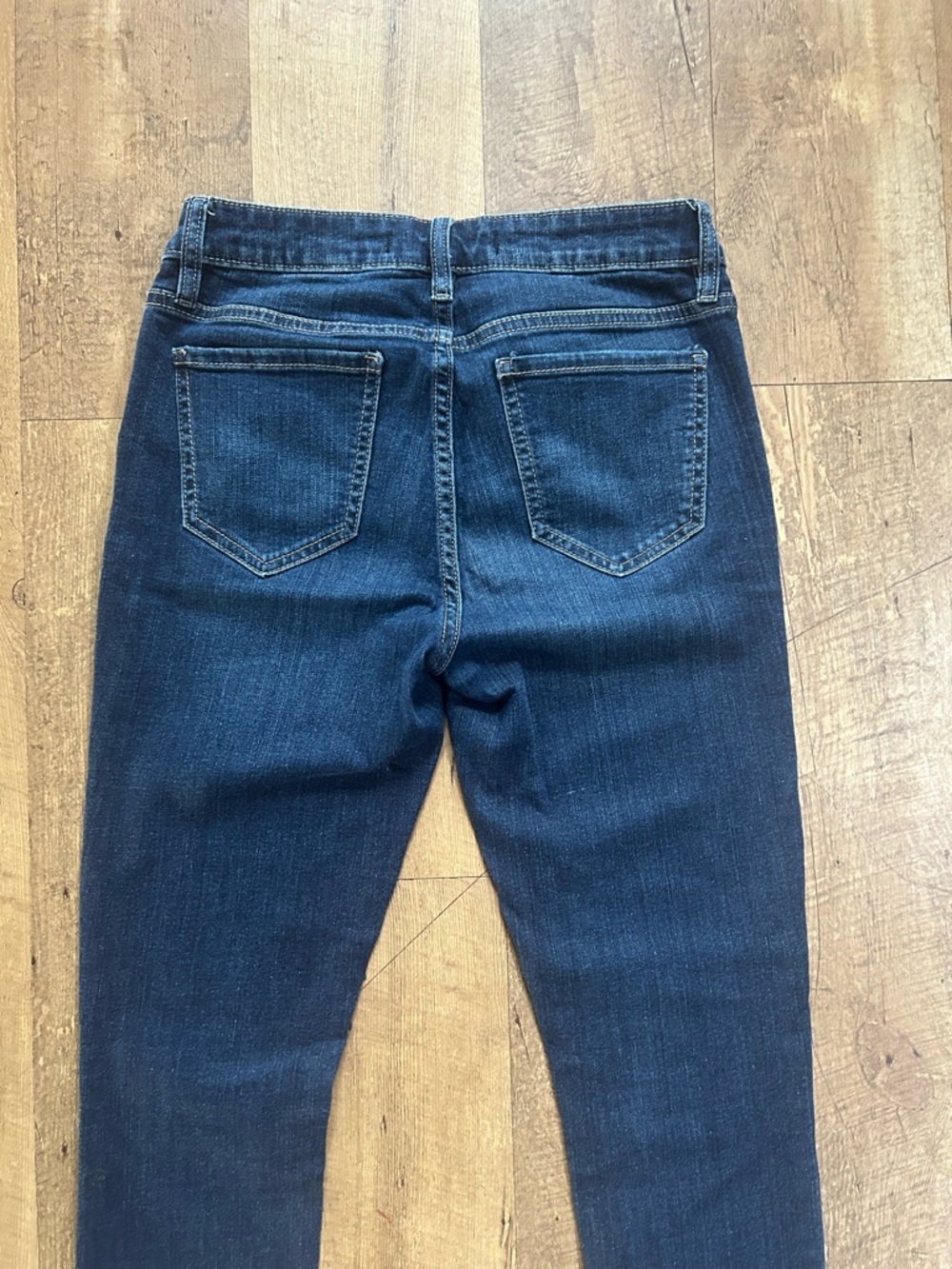 Eunina “Jude” Ankle Skinny Jeans Size 5 Mid Rise Dark Wash Stretch Denim - Picture 12 of 14